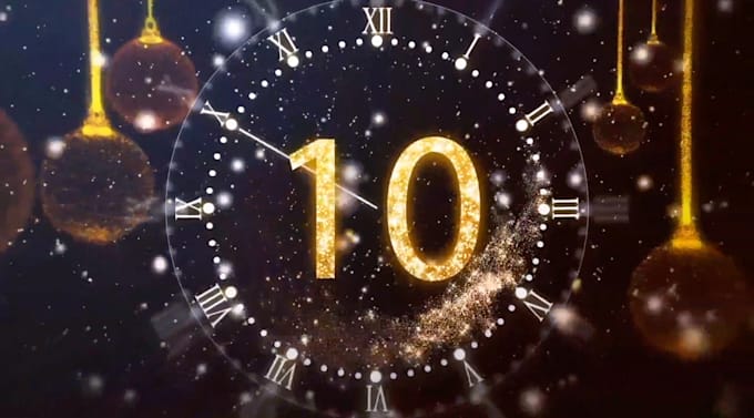 do countdown new year video