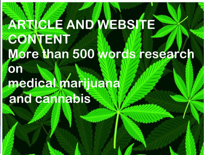 write awesome well researched cannabis content