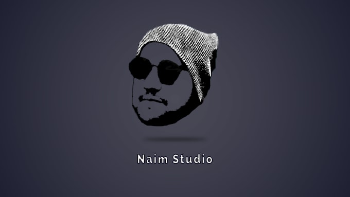 design your own face logo, photo editing within 24 hours