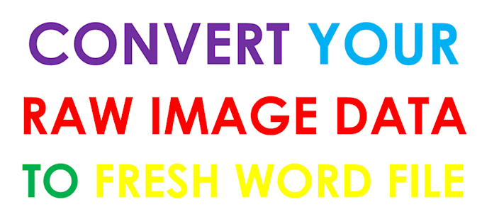 Best Data Converter From Image To Word By Sahildembla1 Fiverr Best Data Converter From Image To Word By Sahildembla1 Fiverr