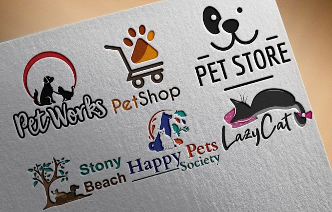 Design cute logo for pet,shopify store,animal by Gfx_artx | Fiverr
