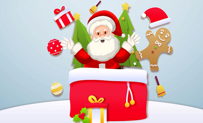 Be create an video happy new year with your name by Zezeododo