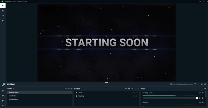 setting up streamlabs