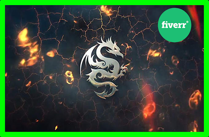 create amazing smoke logo intro video animation