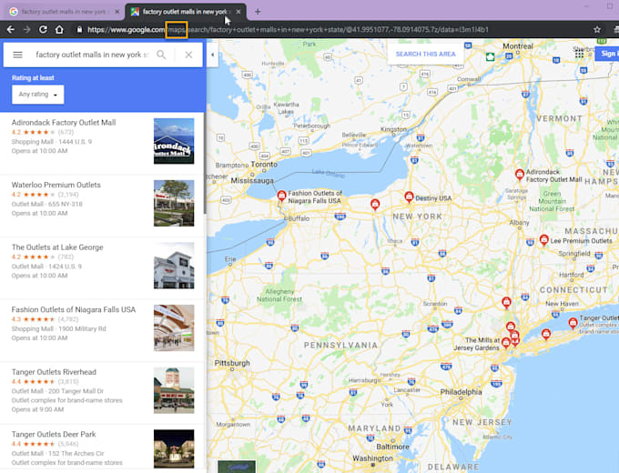 do google map data scraping with emails