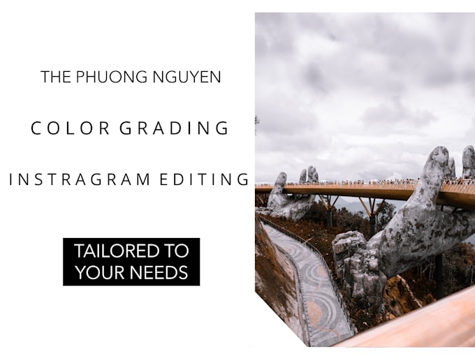 Colorgrade your pictures for instagram or other by Thephuongnguyen | Fiverr