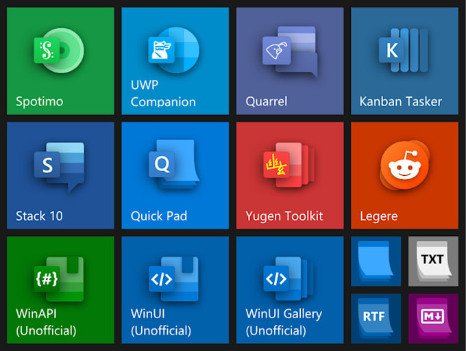 design a windows app icon