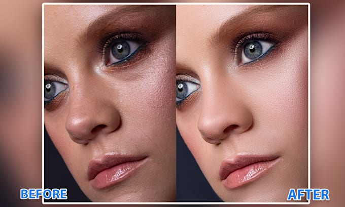 photo retouching, editing or background removal in photoshop