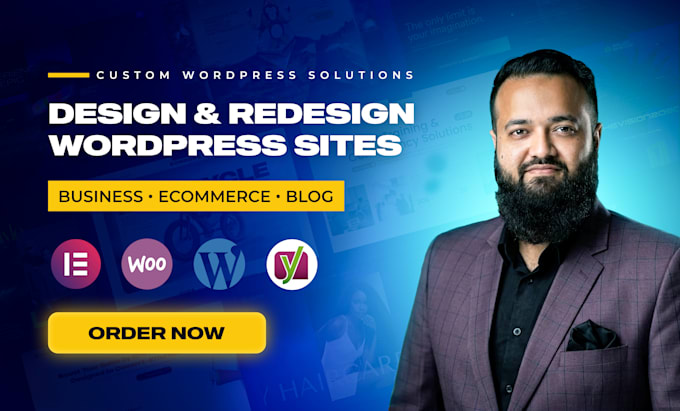 build a custom wordpress elementor website