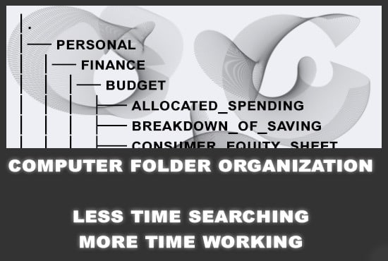 Computer Folder Structure Organization 