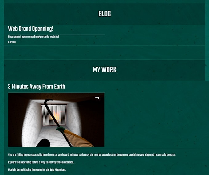 design and create websites