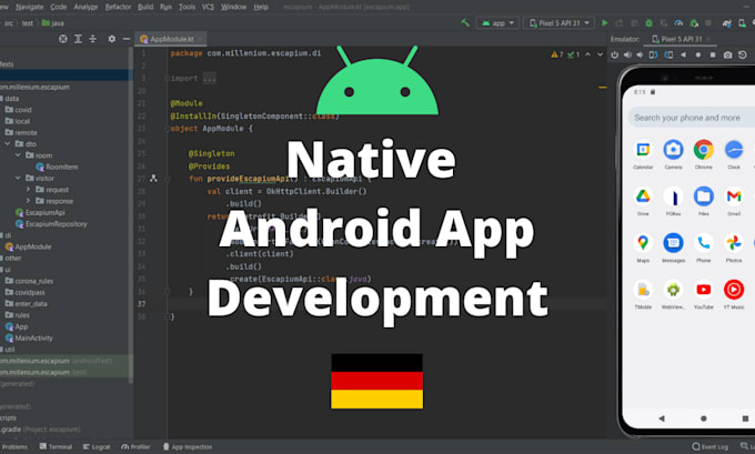 Develop native android app for you by Magicrobert | Fiverr