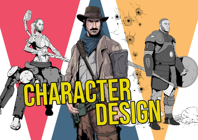 simple comic character designs