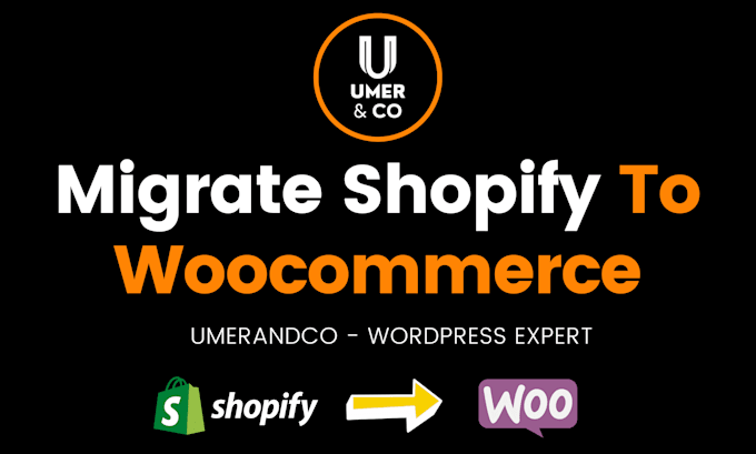 migrate shopify website to woocommerce