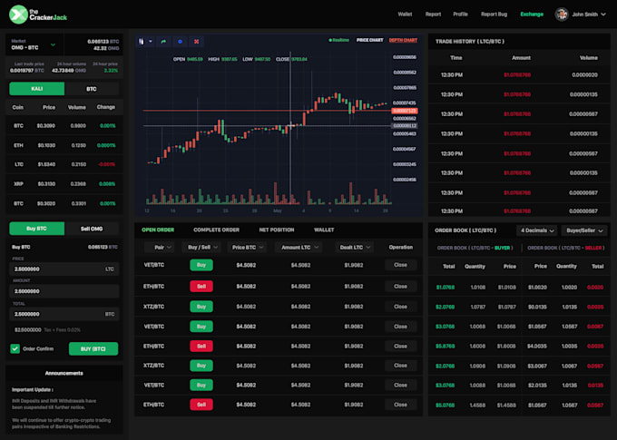 build a cryptocurrency exchange secure and scalable