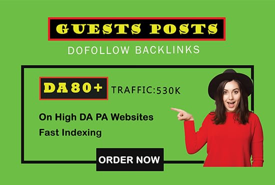 publish 10 guest post on high da sites 80 plus