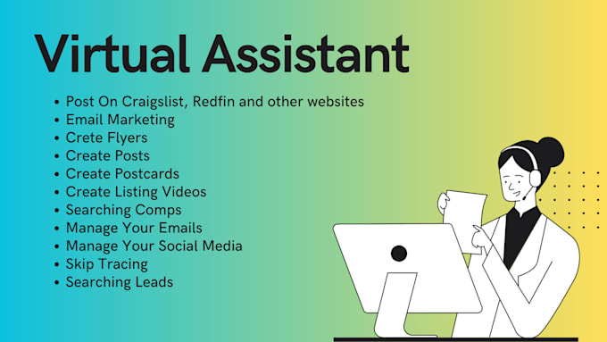 be your professional virtual assistant