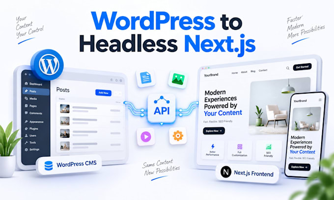 create a headless wordpress with nextjs