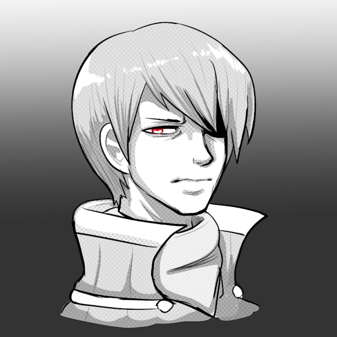 Draw Anime Cartoon Mugshots In Grayscale Or Color By Chalkerj High quality cartoon mugshot gifts and merchandise. draw anime cartoon mugshots in