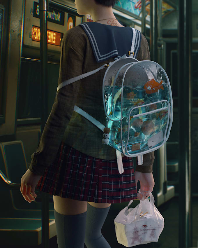 do photorealistic 3d clothing