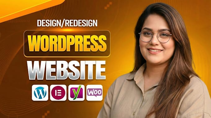 do wordpress website design and redesign with professional web development