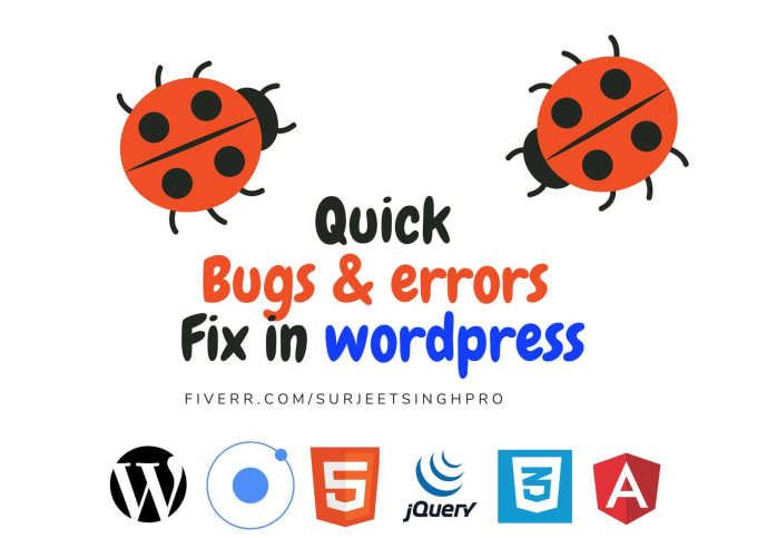Fix source. Bug Error. Fix Bugs html CSS.