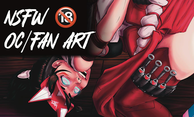create custom nsfw kink art with a flirty twist