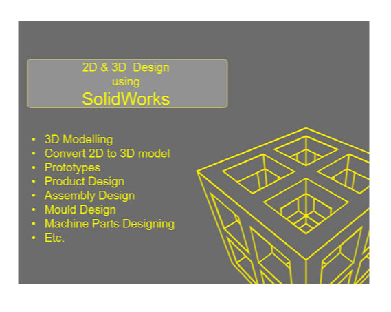 Do 2d drawing, cad design, 3d model in solidworks by Mechanical_pro ...