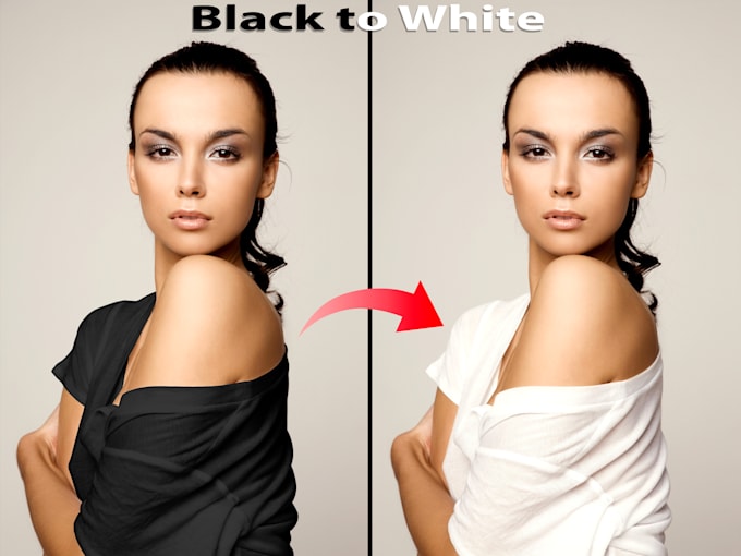 Photo recolor black to white or any other colors by Syed_murad Fiverr