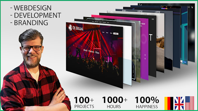 design your custom website