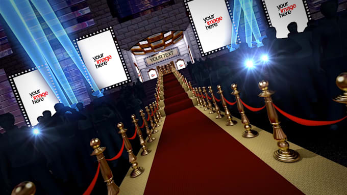 make this red carpet cinematic intro for you
