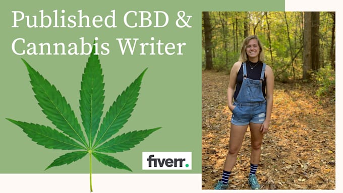 write a cannabis or cbd article on a topic of your choice
