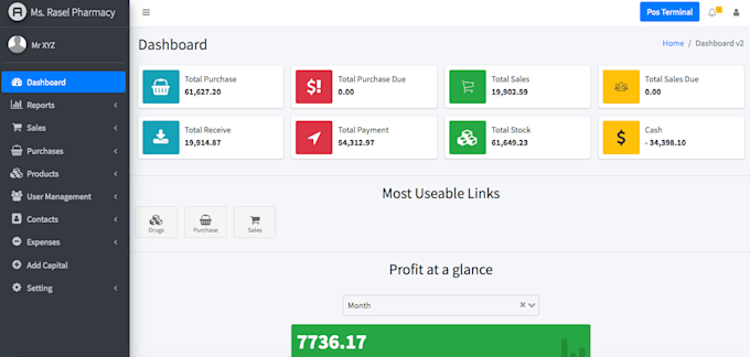 Create and customise pos system in vuejs and laravel by Sayedkhan | Fiverr