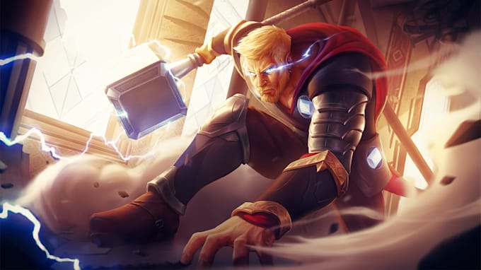 do professional illustration, characters and concept art