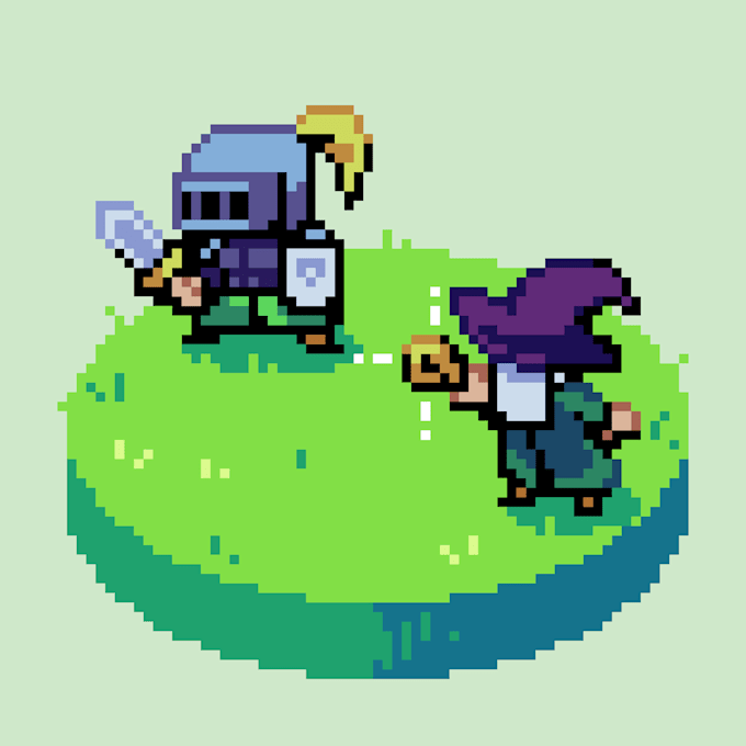 make pixel art and animations for you