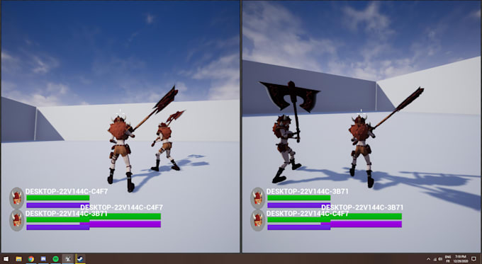 create or fix multiplayer features in unreal engine