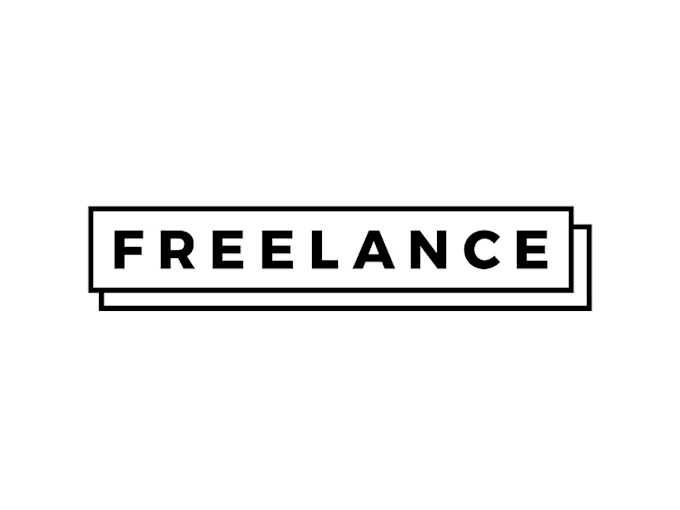 design awesome black and white logo