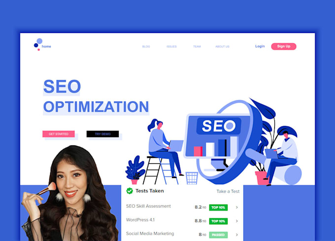 full improve onpage seo optimize wordpress website