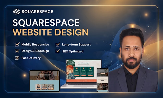 design, redesign, or fix your squarespace website