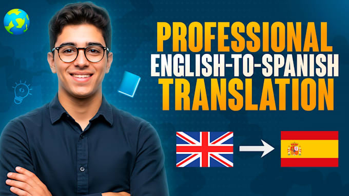 translate your book or ebook from english to spanish