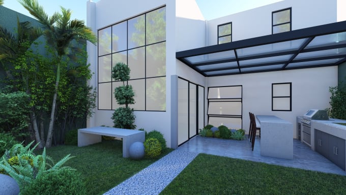 do architectural designing, 3d house, 2d to 3d, 3d rendering and visualization