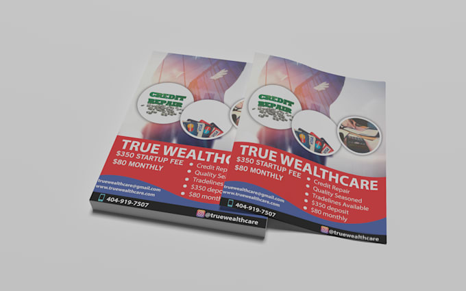 design eye catching flyer, poster or brochures