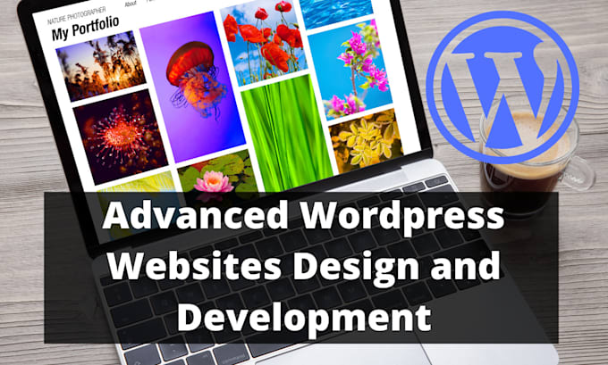 create a wordpress website design modern and responsive