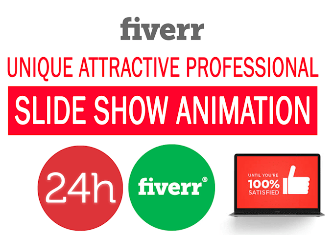 Create an amazing professional unique slideshow animation by ...