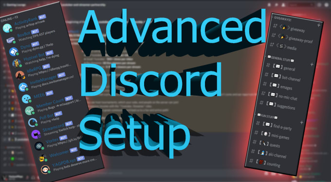 Setup an advanced discord within 24 hours by Vactumplays Fiverr
