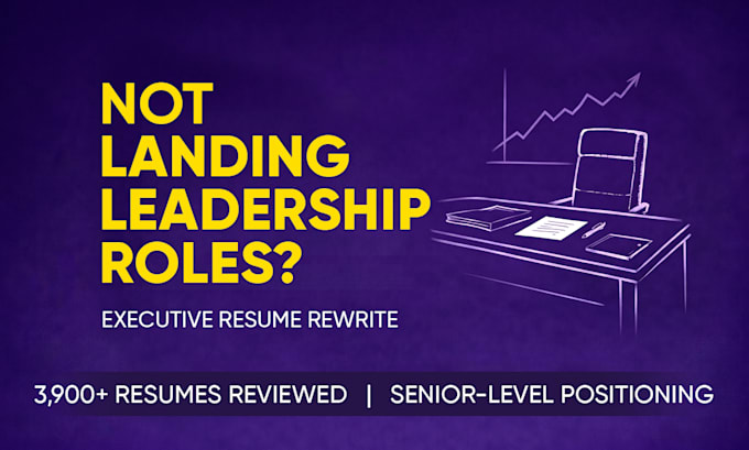upgrade your senior, director, vp, or executive resume