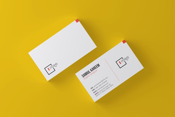 design a business card