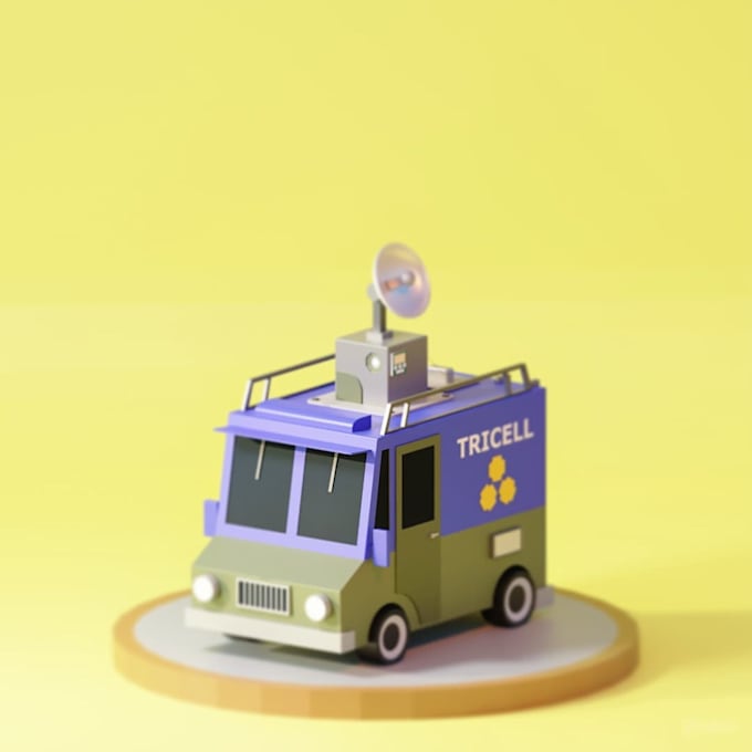 make top 3d low poly game props