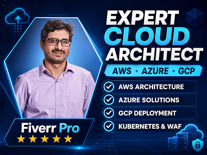 be expert cloud architect AWS, azure, gcp