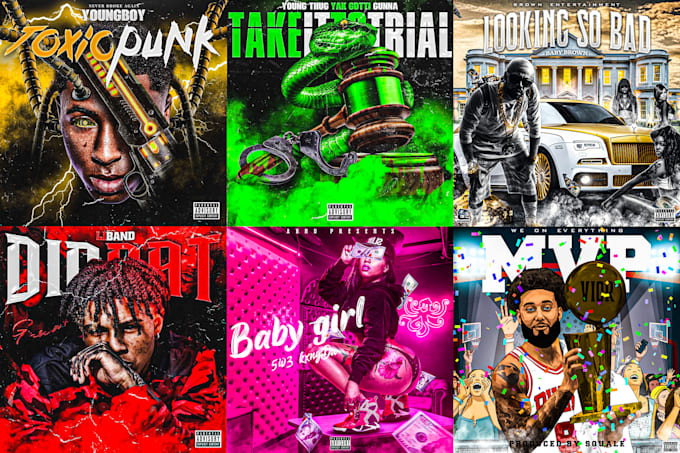design mixtape and album cover